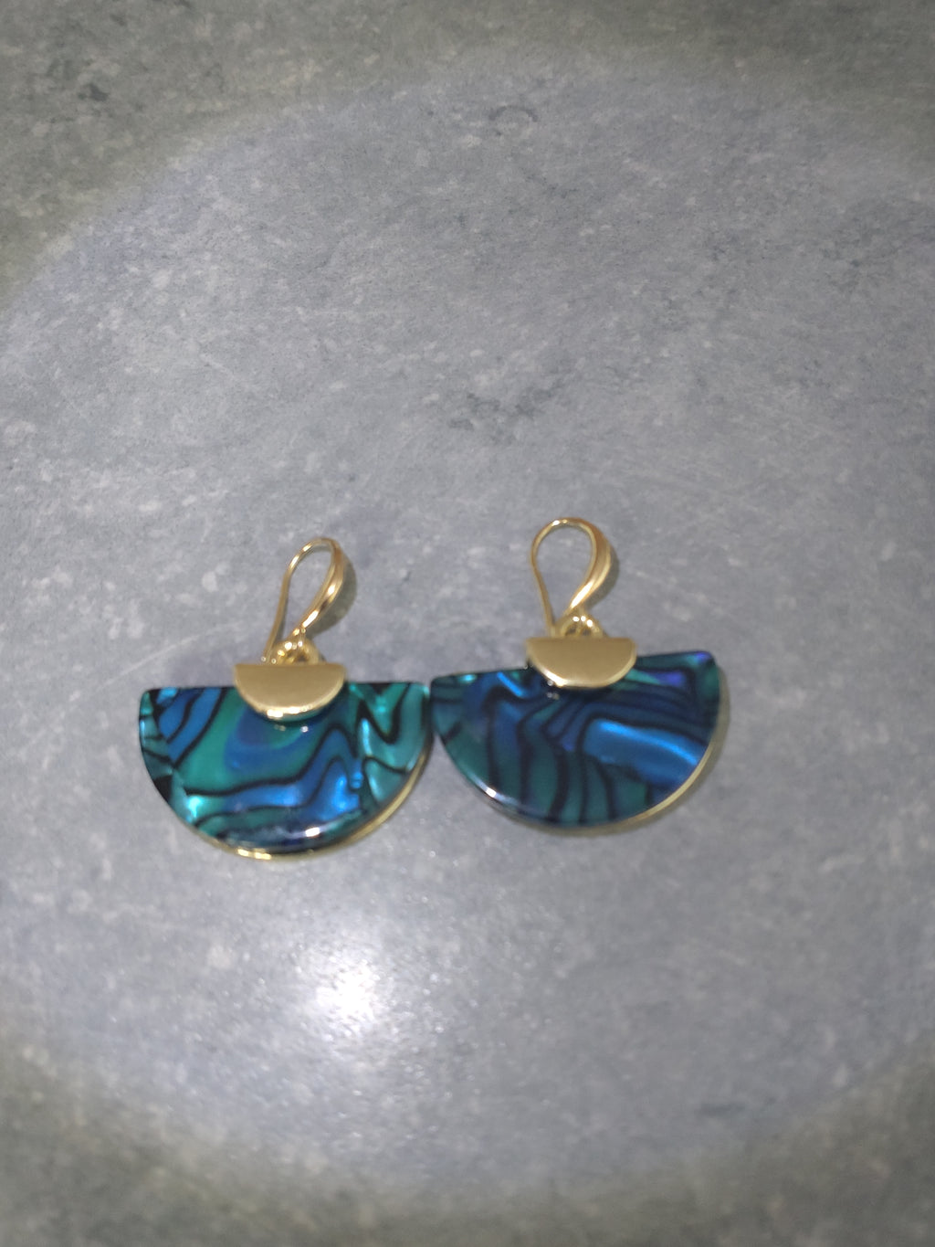Retro Ohrhänger Fächerform – Modischer Metallschmuck für Damen | Perl.RitH