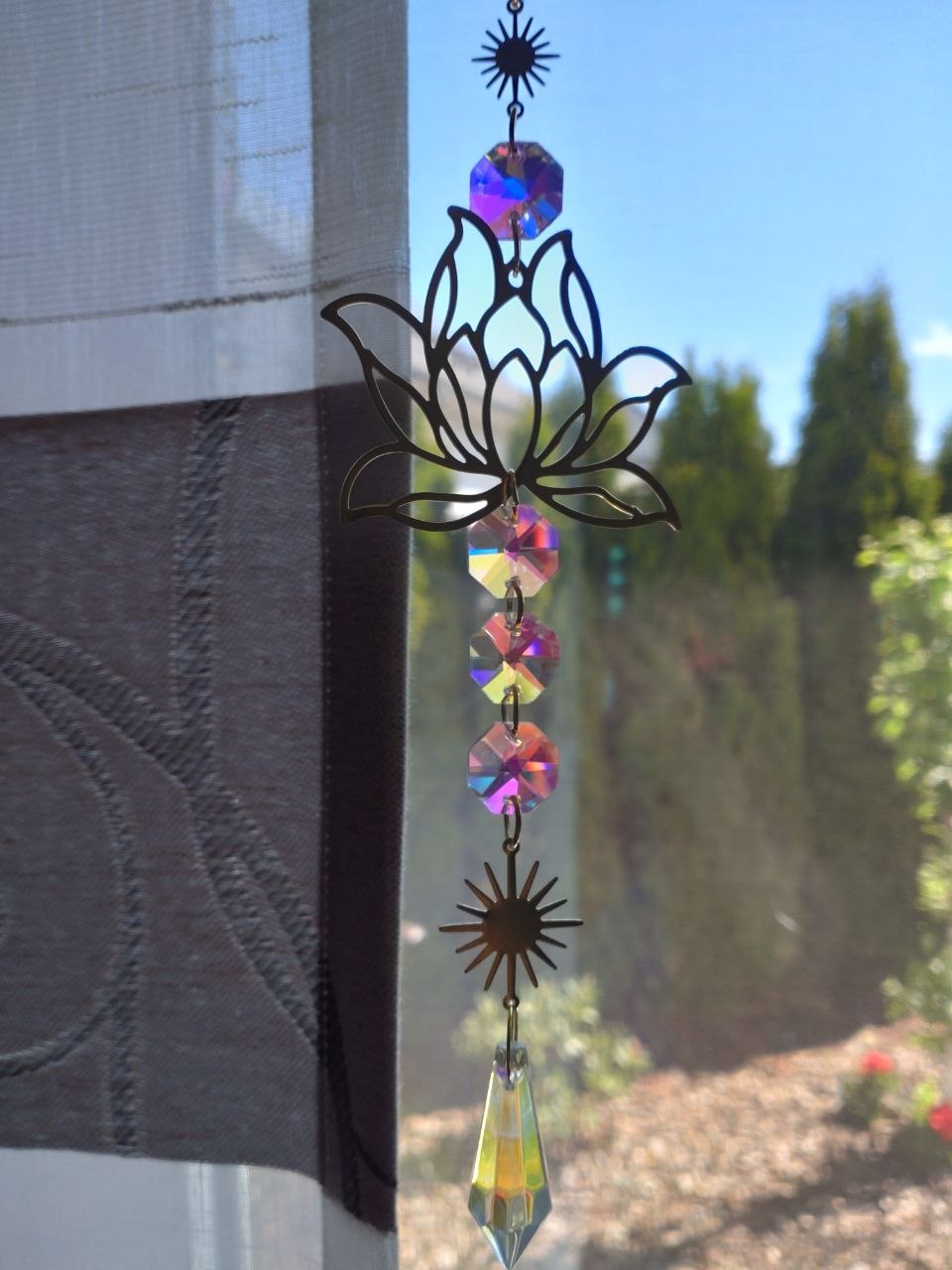 Lotuszauber Sonnenfänger – Lichtreflexe & Wohnzimmer Deko | PerlRitH