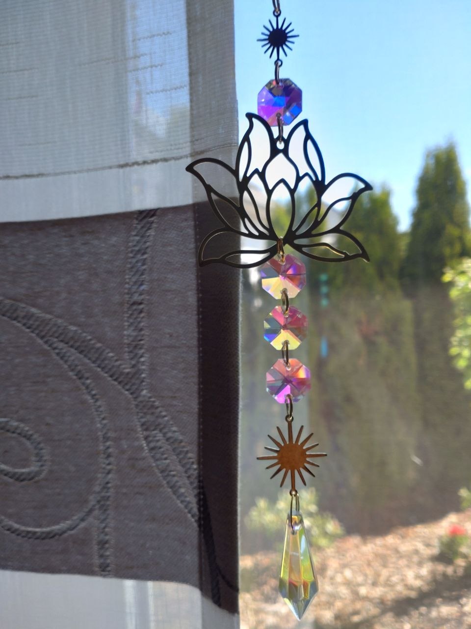 Lotuszauber Sonnenfänger – Lichtreflexe & Wohnzimmer Deko | PerlRitH