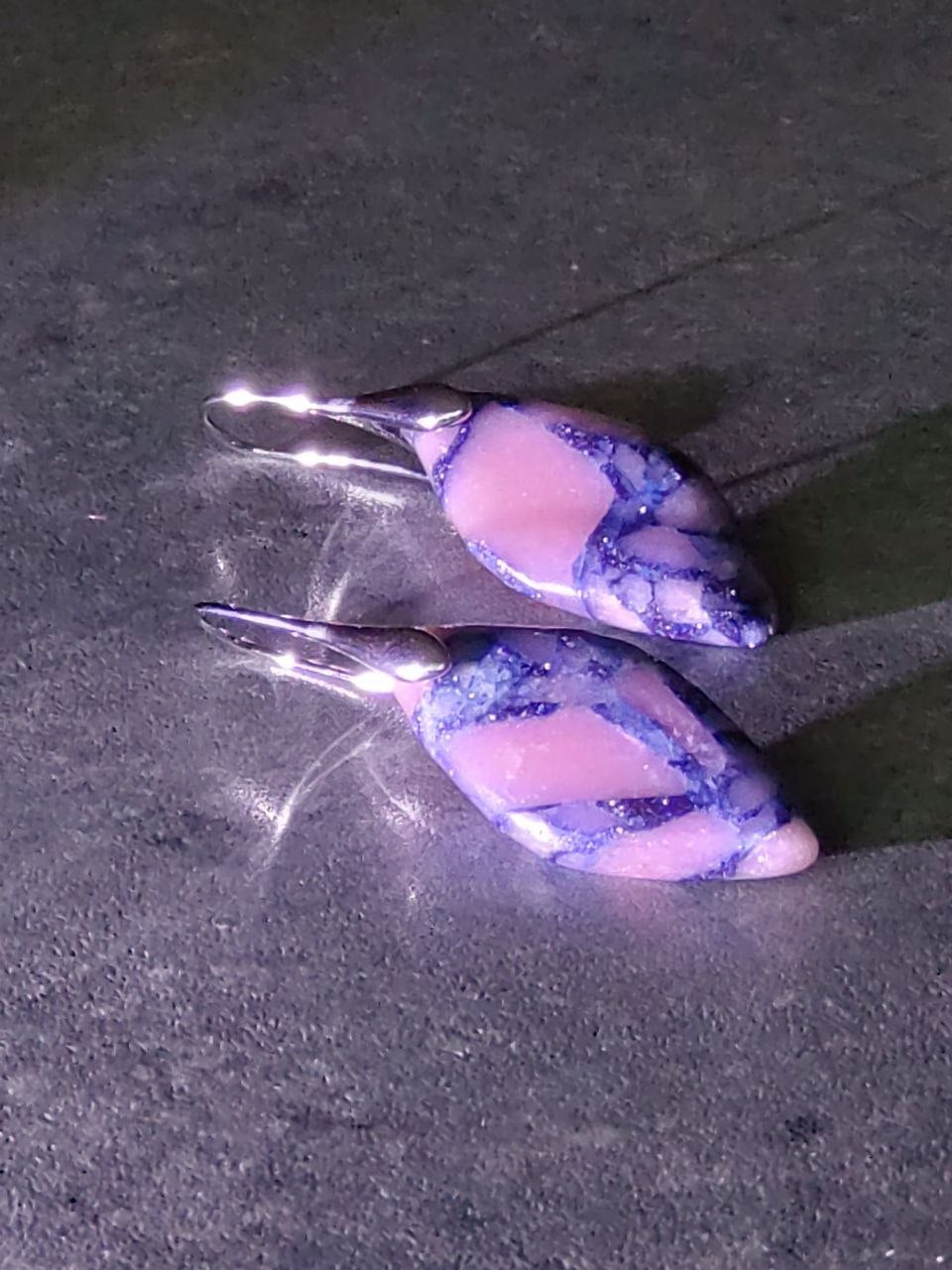 Meeressediment Jaspis Ohrringe – Boho Heilstein Schmuck | Perl.RitH